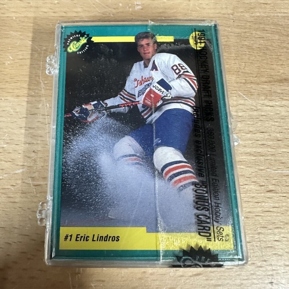 1991 Premiere Classic Edition Hockey Draft Picks 1-50 Checklist SEALED